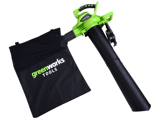 Greenworks 40V GD40BV Cordless Blower/Vacuum (With 4AH Battery &amp; Charger)