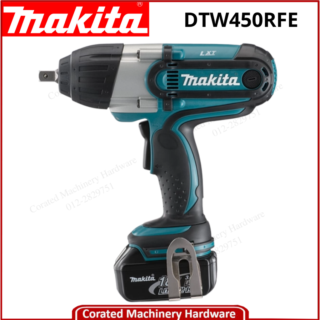 MAKITA DTW450RFE 1/2" CORDLESS IMPACT WRENCH