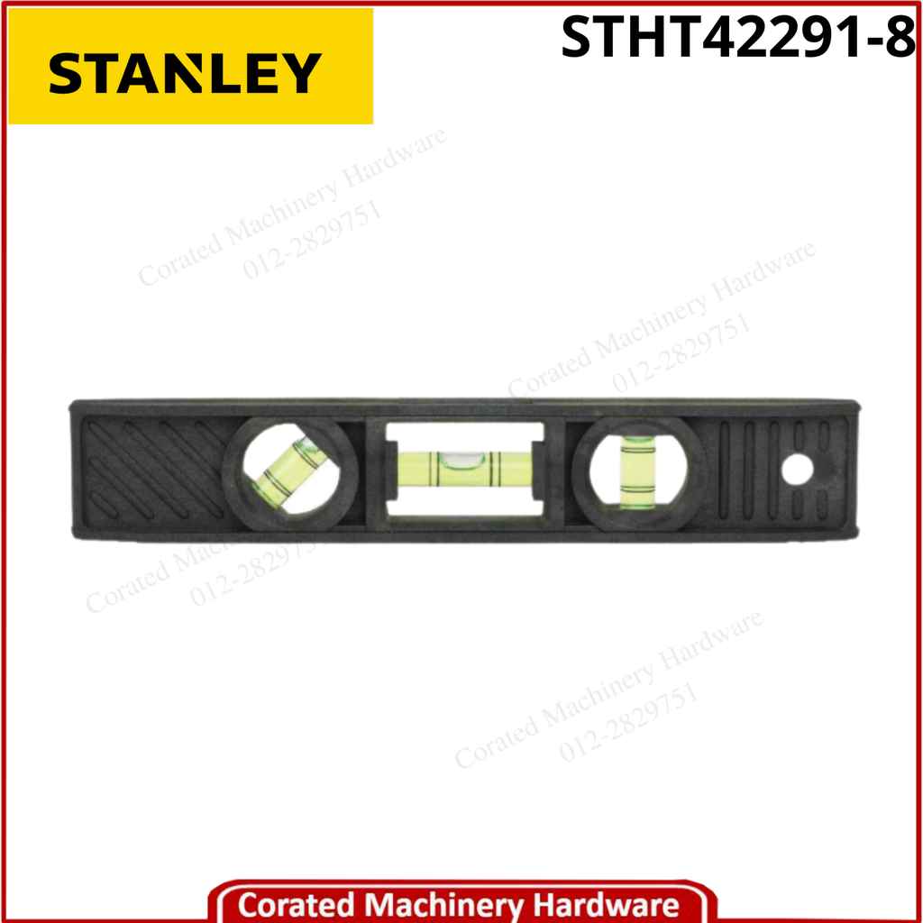 STANLEY STHT42291-8 8" TORPEDO LEVEL BOX