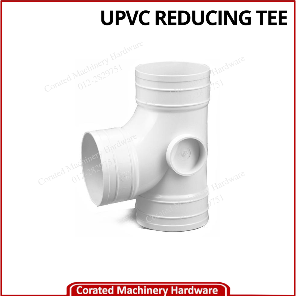 UPVC 4"(110MM) X 2"(50MM) REDUCING TEE
