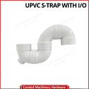 UPVC 4" (110MM) S-TRAP WITH I/O