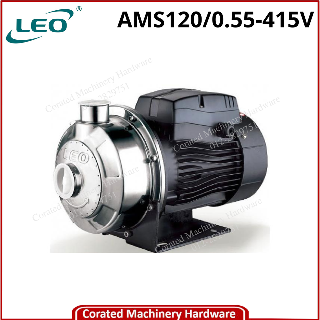 LEO AMS STAINLESS STEEL CENTRIFUGAL PUMP