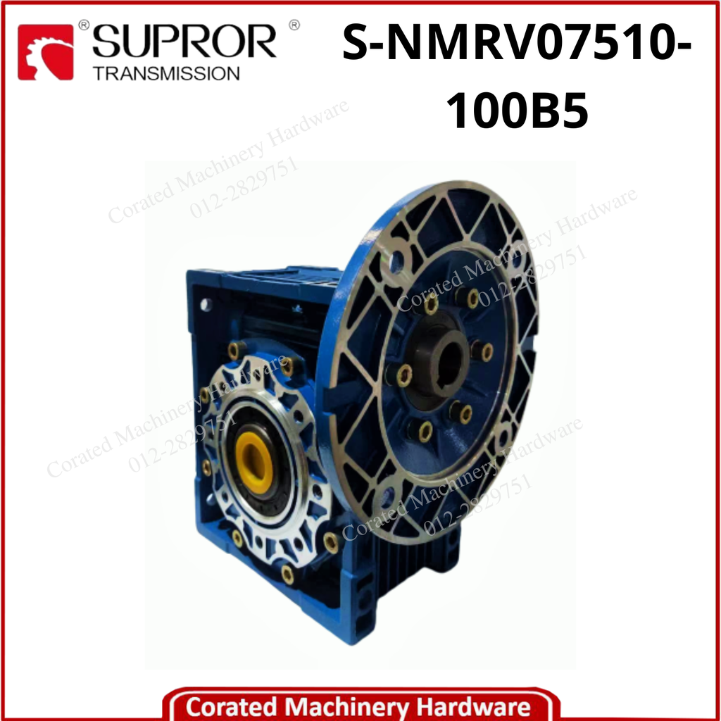 SUPROR HOLLOW SHAFT WORM GEAR [NMRV075]