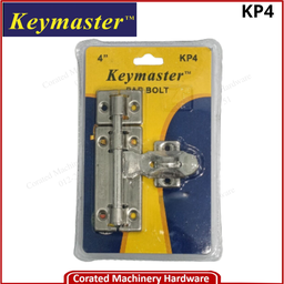 [K-KP4] KEYMASTER KP4 4&quot; STAINLESS STEEL PAD BOLT