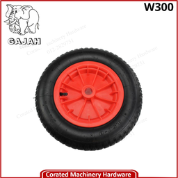 [WH-W300] GAJAH W300 PNEUMATIC WHEELBARROW ( NYLON )