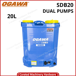 [SDB20] OGAWA 20L (DUAL PUMP) BATTERY SPRAYER