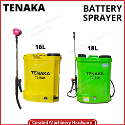 TENAKA KNAPSACK RECHARGEABLE BATTERY SPRAYER