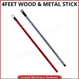 HJH 4 FEET WOOD &amp; METAL STICK