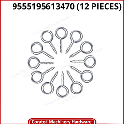 [9555195613470] SCREW EYES (1 PACK / 12 PCS)