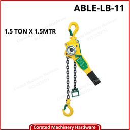[ABLE-LB-11] ABLE 1.5T X 1.5MTR LEVER BLOCK LB-11 TYPE